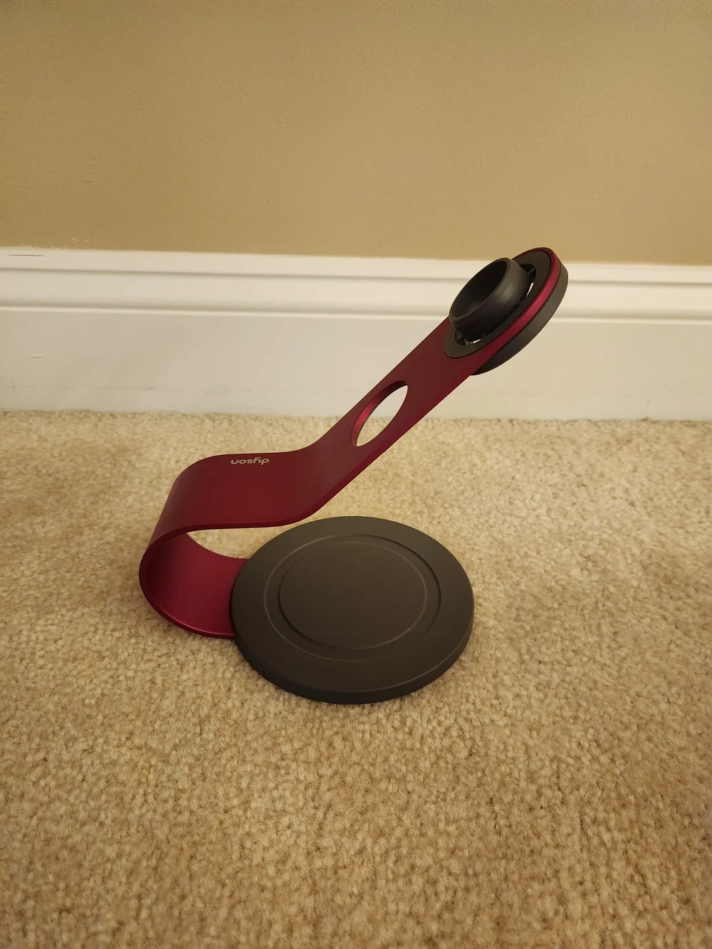 Dyson Pink Hairdryer Stand